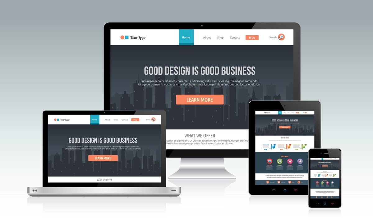 Responsive website design Dubai: