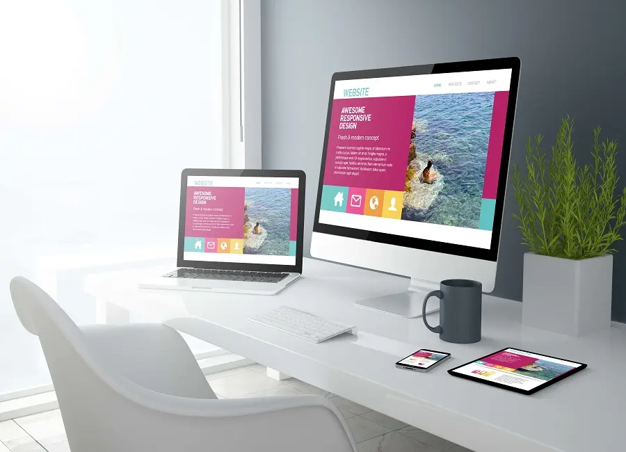 Responsive website design in Dubai