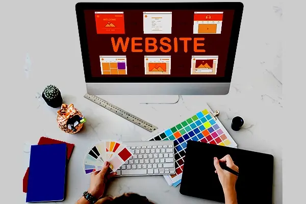 Modern corporate website design in Dubai