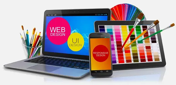 Modern corporate website design in Dubai