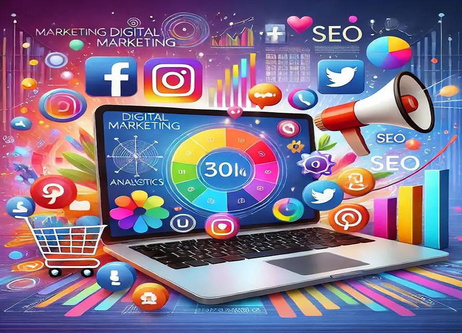 Modern corporate website design in Dubai