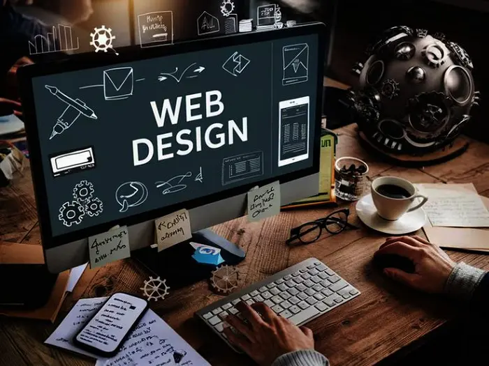 Website design in English in UAE
