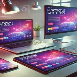 Modern website design in Dubai