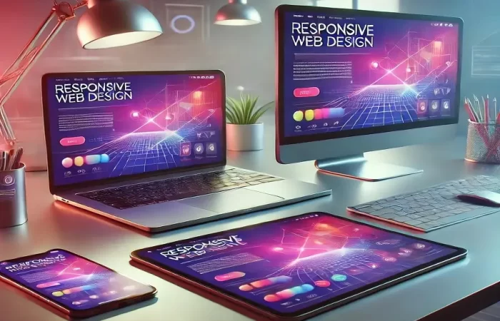 Modern website design in Dubai