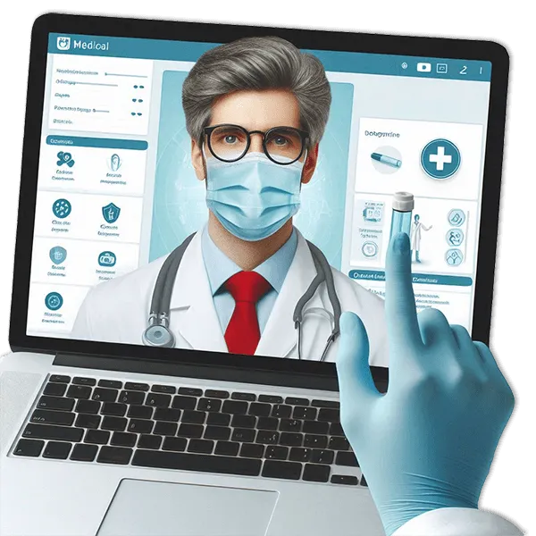 Medical website design in Dubai