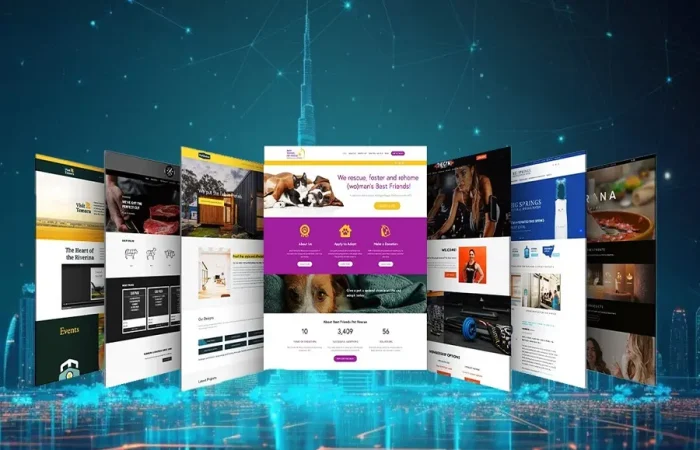 Startup website design in Dubai