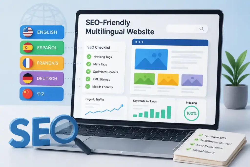 SEO-Friendly Multilingual Website Design