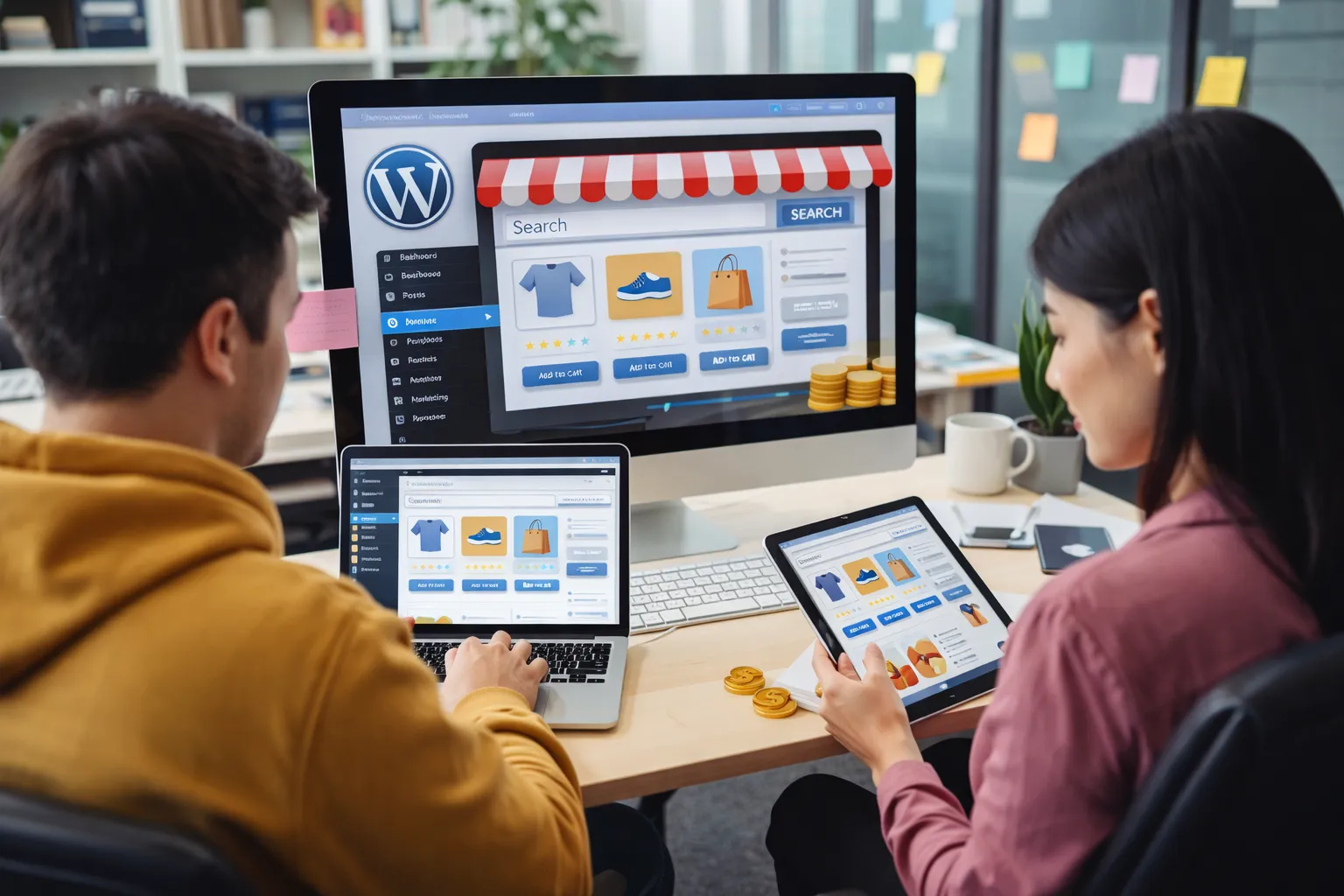 قیمت طراحی سایت فروشگاهی با وردپرس